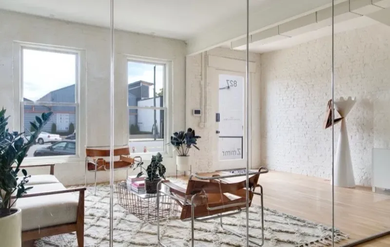 Upscale lounge area at Tulip Hill